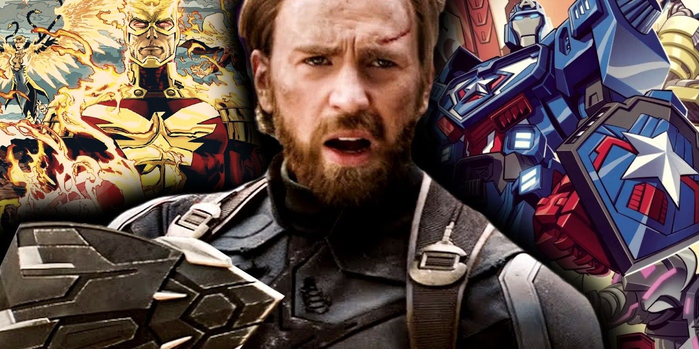 captain america shields