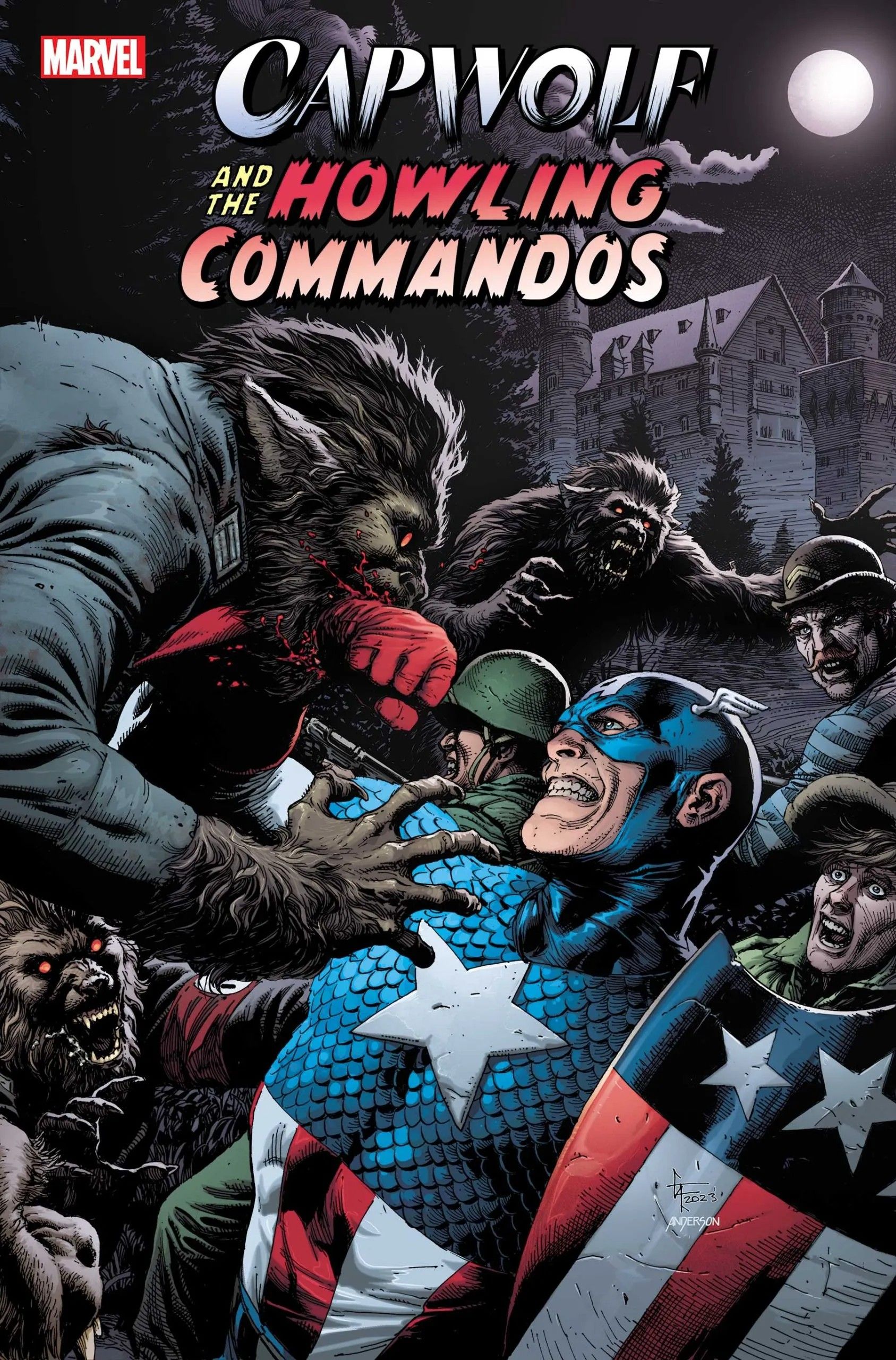 Capwolf 1 Variant Cover Gary Frank