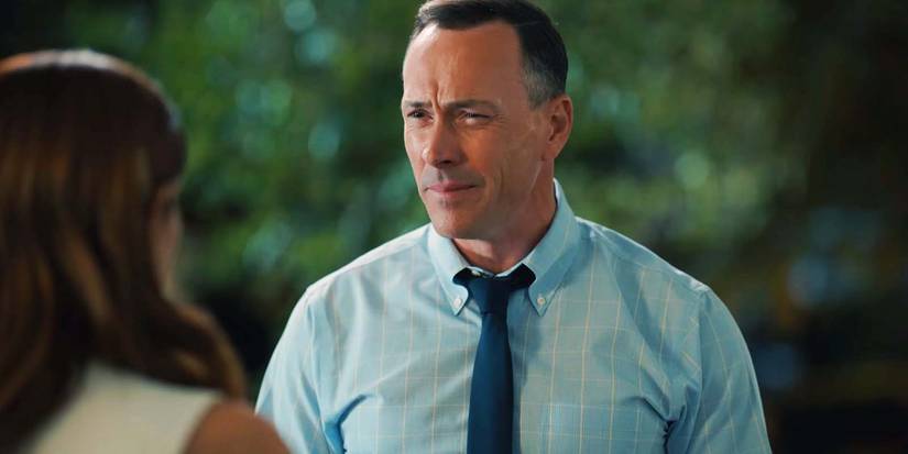 Chris Klein as Bill Townsend looking skeptical in Sweet Magnolias season 3, episode 10