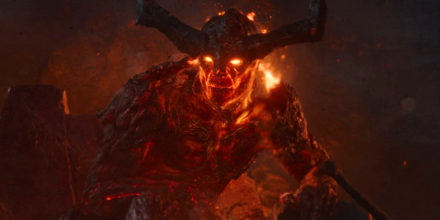 Clancy Brown as Surtur in Thor Ragnarok