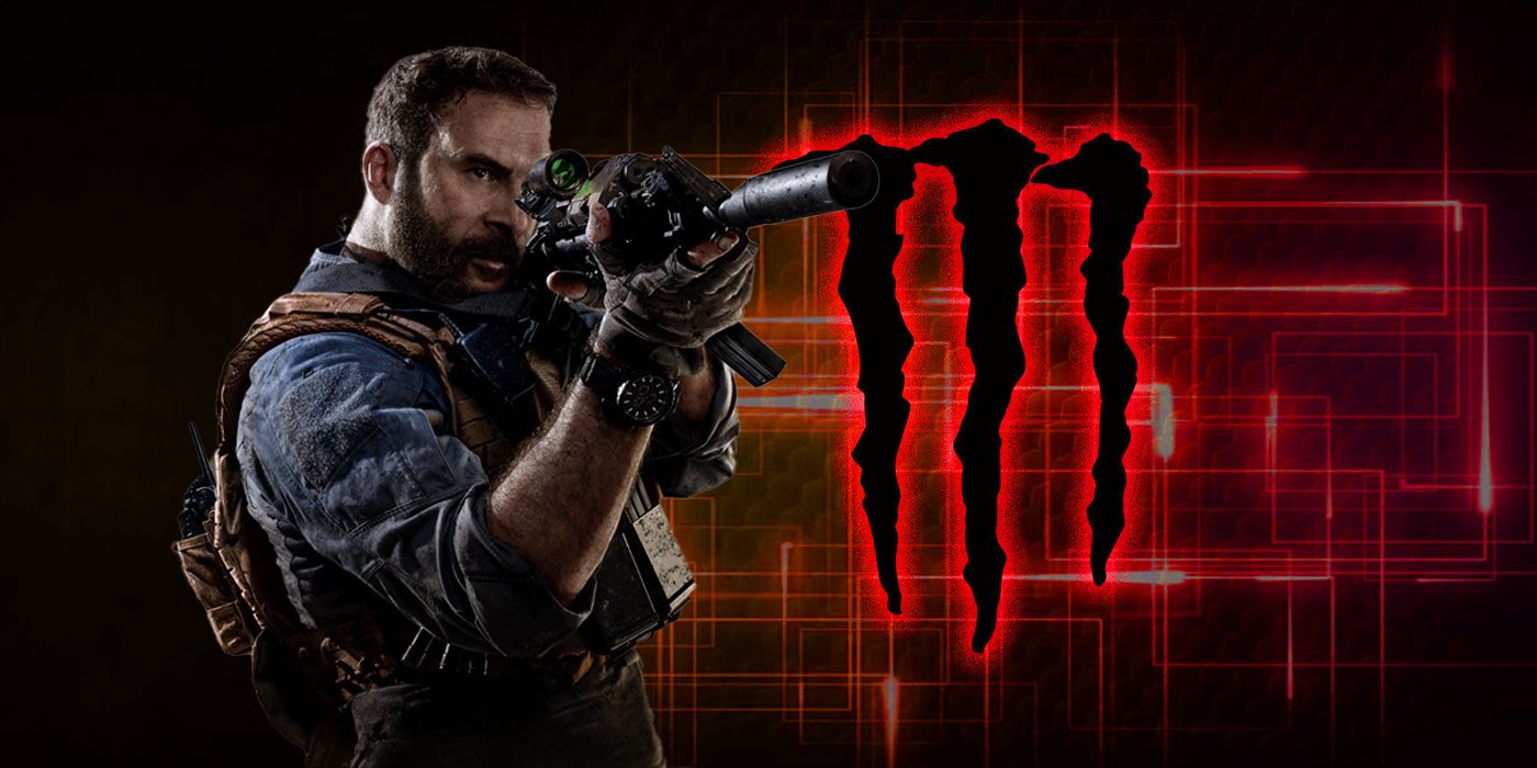 Harga Kapten Call Of Duty dengan logo Monster merah