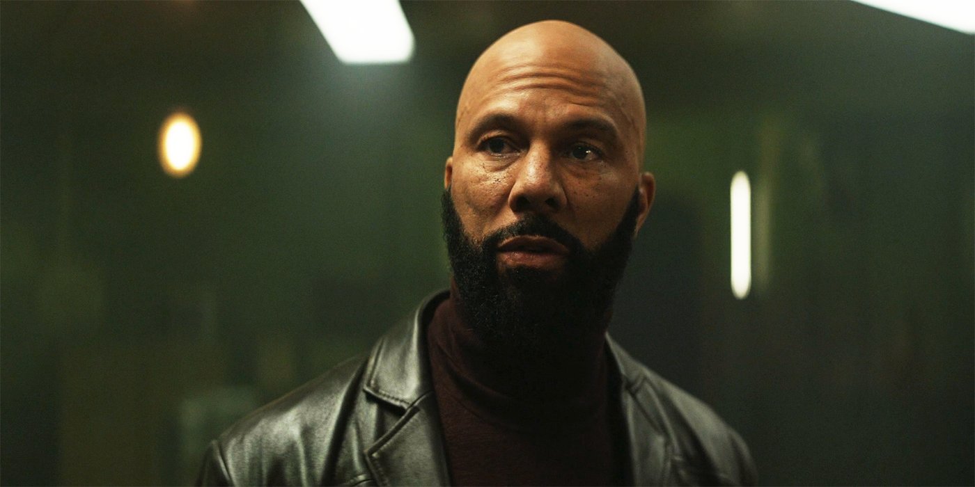 Common as Robert Sims Looking Serious in the Silo Season 1 finale