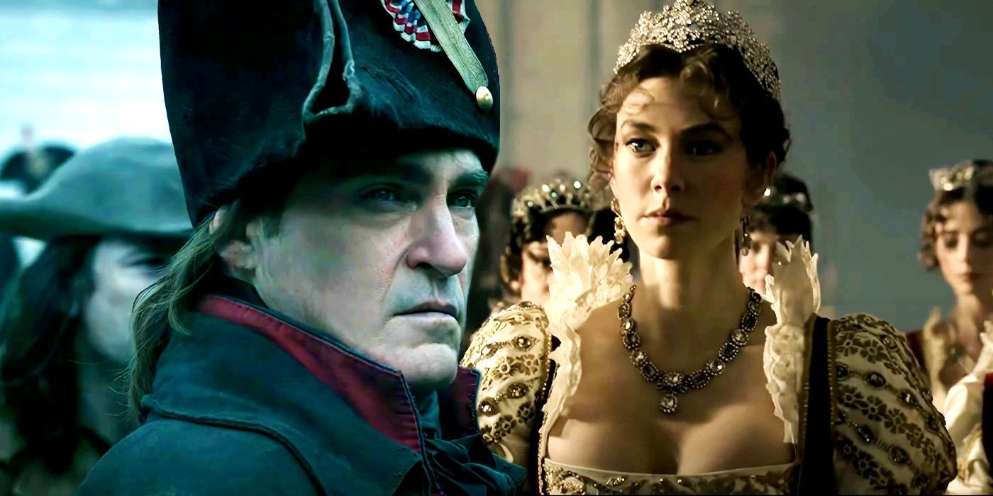 Custom image of Napoleon and Josephine in the Ridley Scott movie