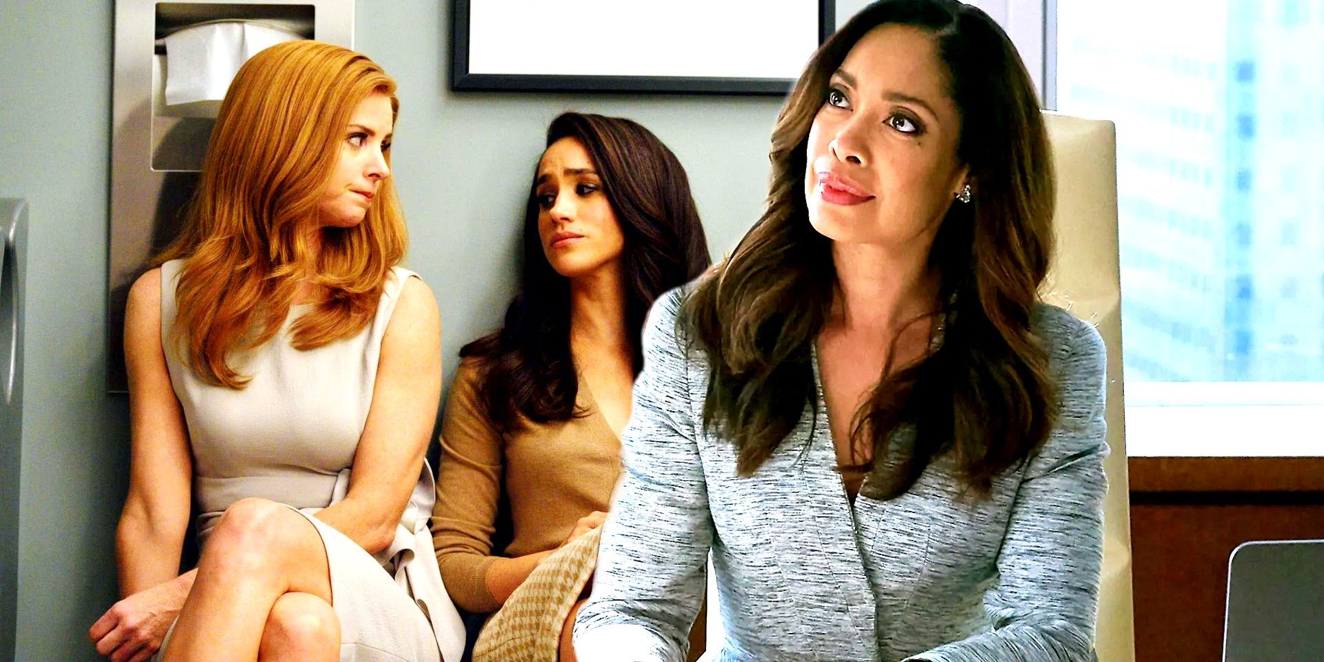 Custom image with Jessica, Rachel, and Donna in Suits