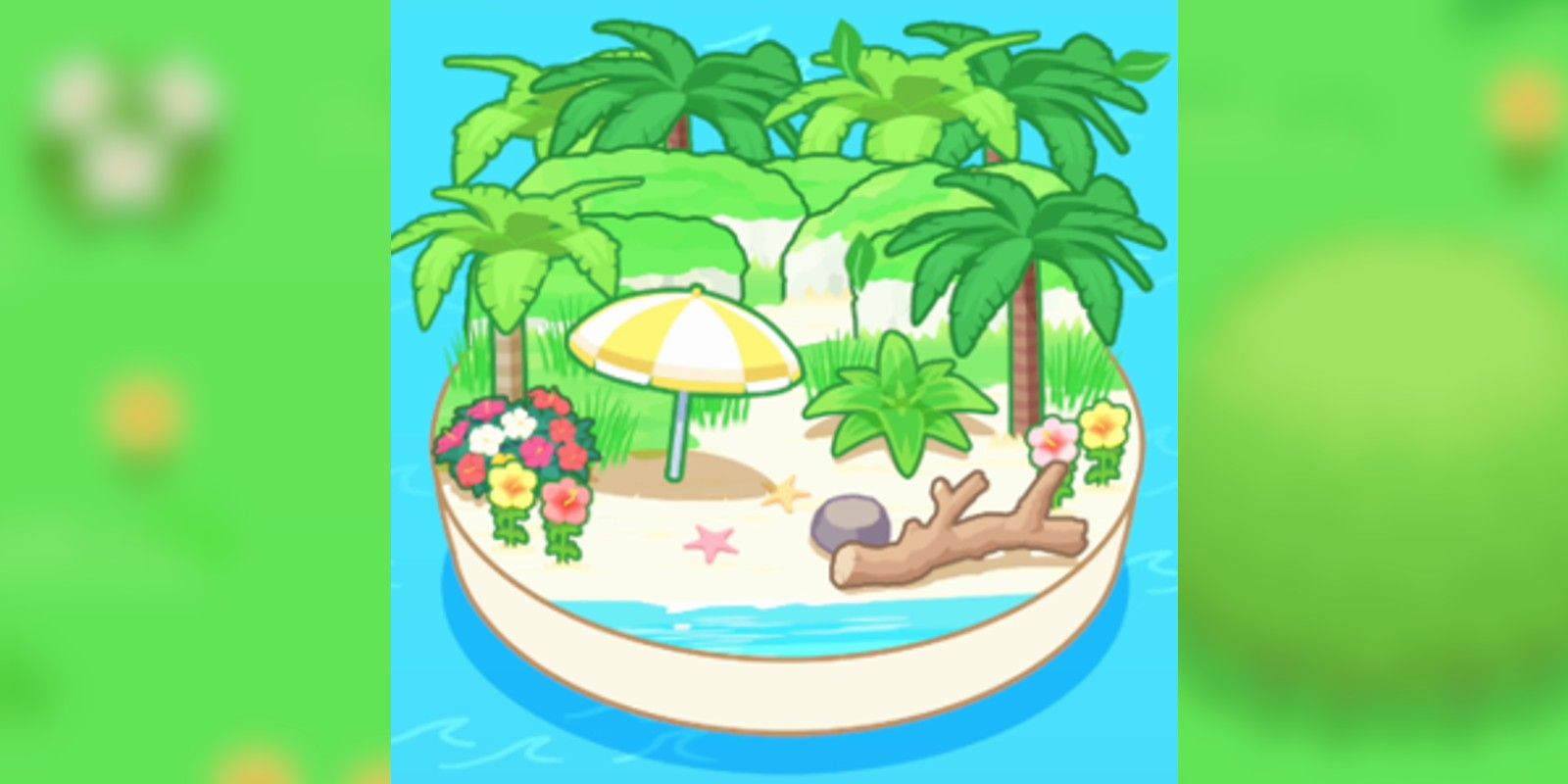 Cyan Beach for Sleep Styles in Pokemon Sleep