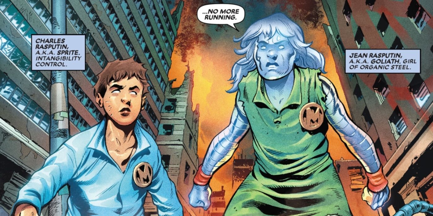 Colossus and Kate Pryde&rsquo;s kids.