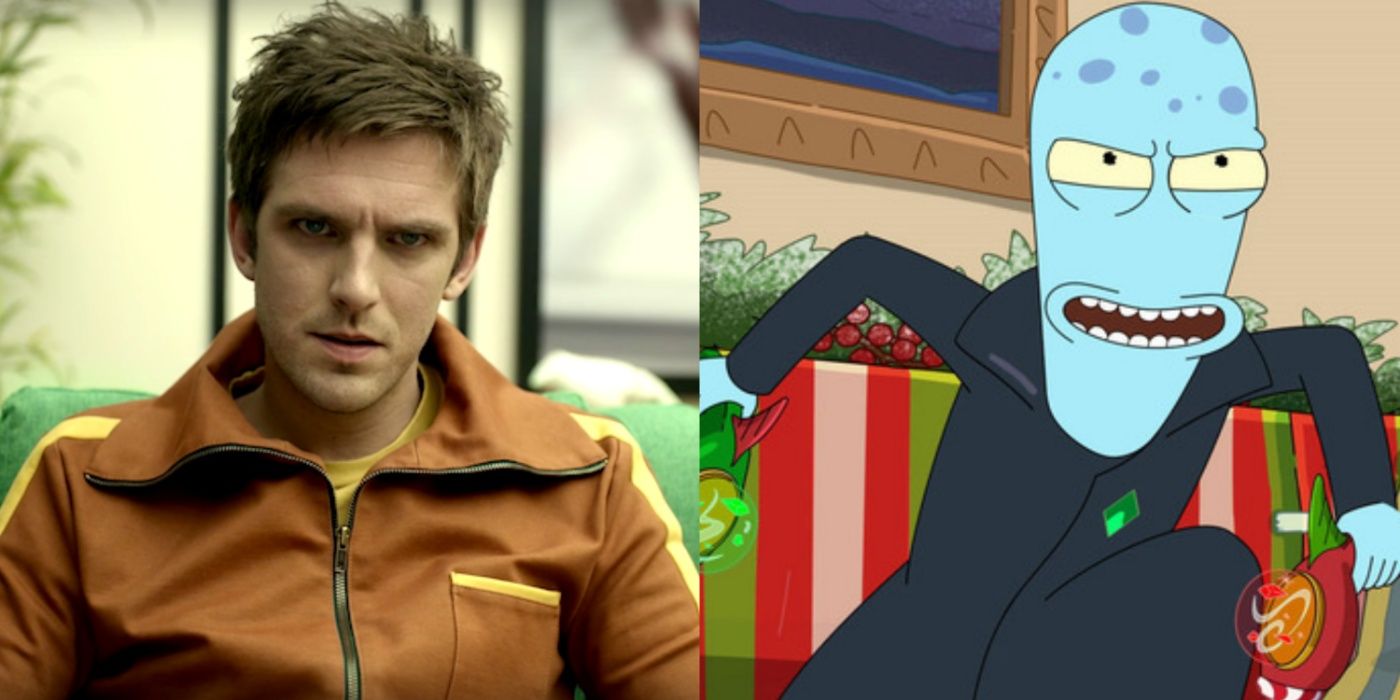 Dan Stevens and Korvo in Solar Opposites.