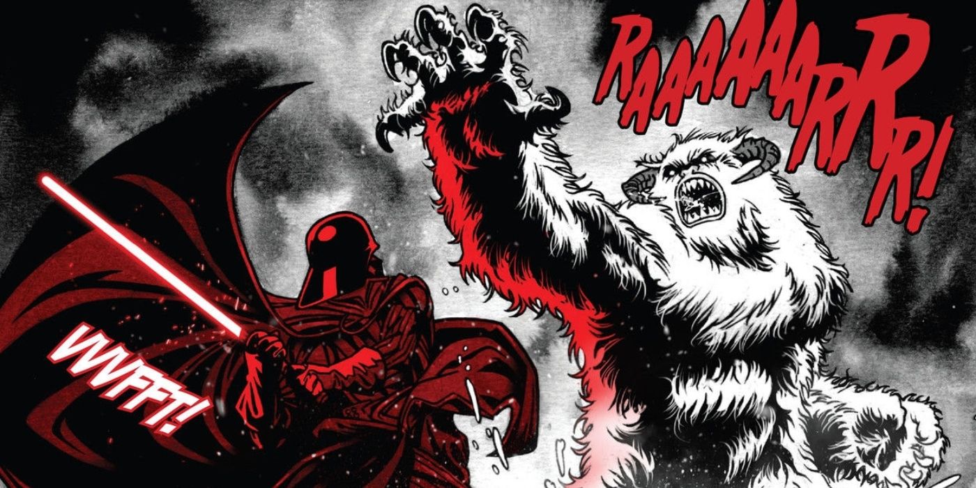 Darth Vader vs Wampa.