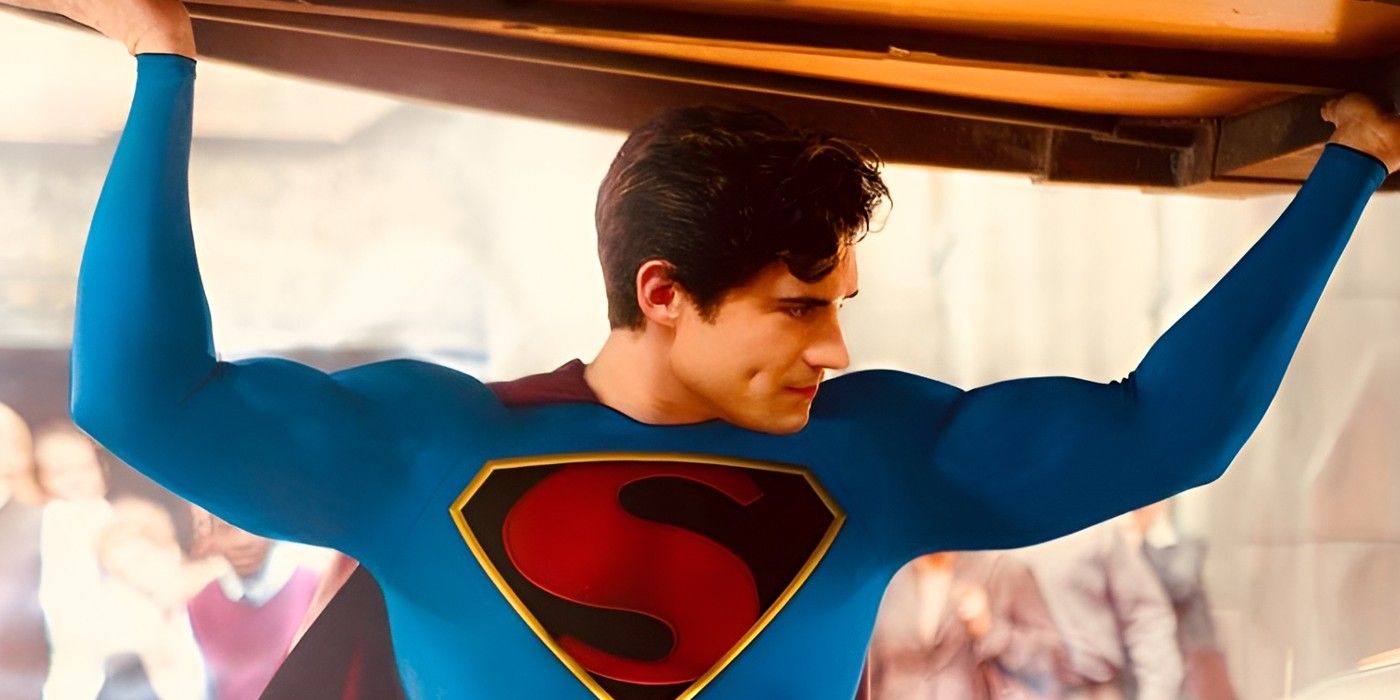 David Korenswet's classic look in Superman: Legacy throwback fan poster ...