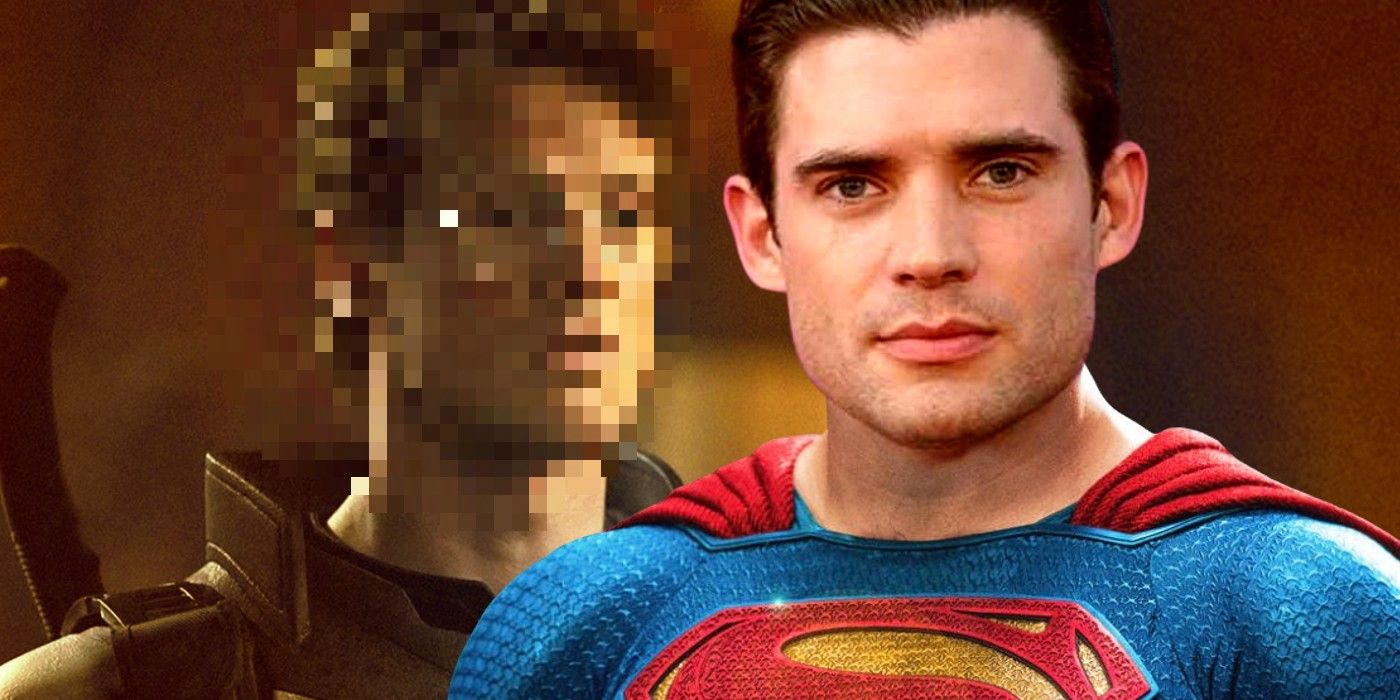 David Corenswet as Superman with Peacemaker&rsquo;s Vigilante