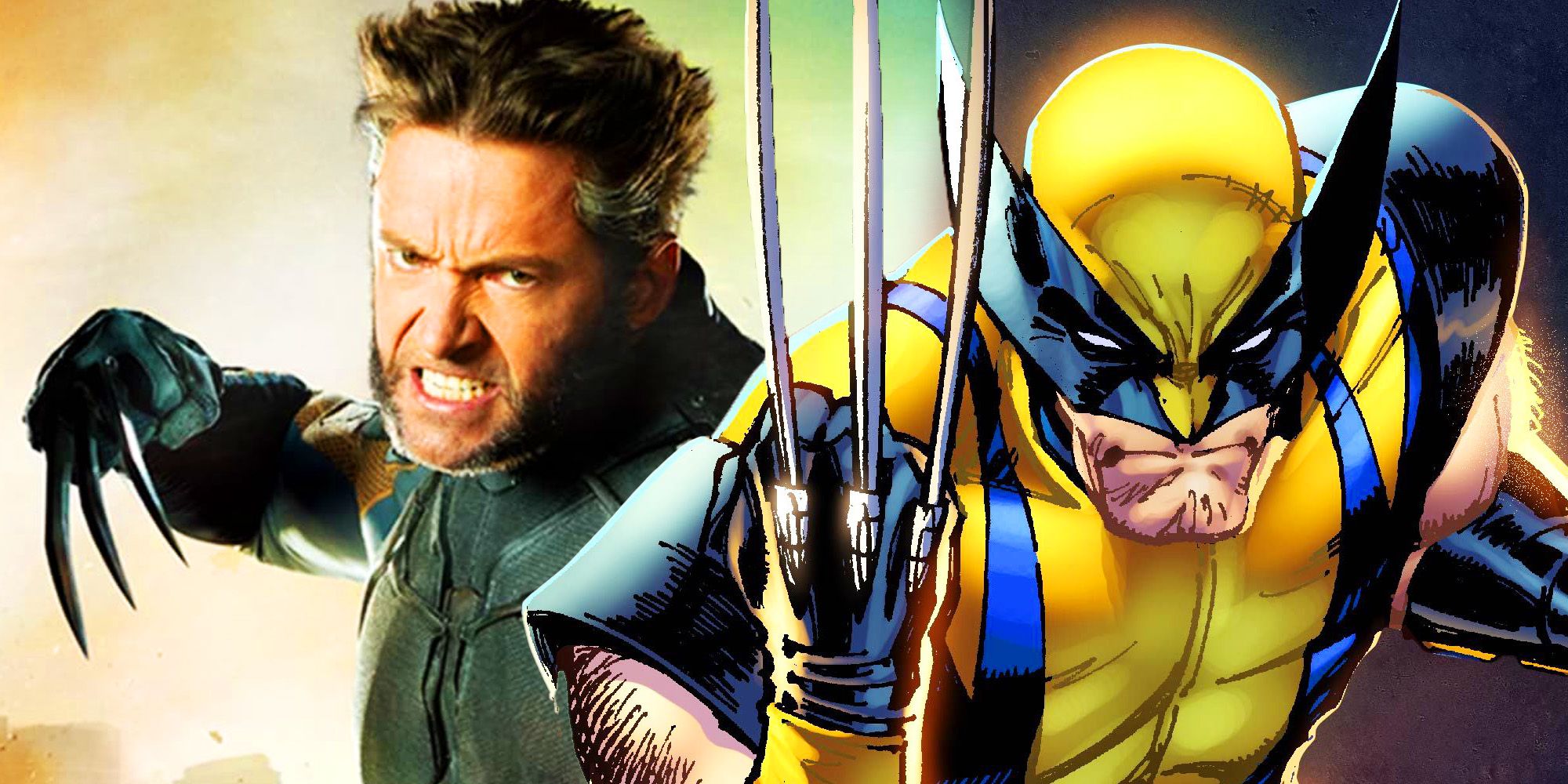 Hugh Jackman Reveals His Yellow Wolverine Costume In Official Deadpool ...