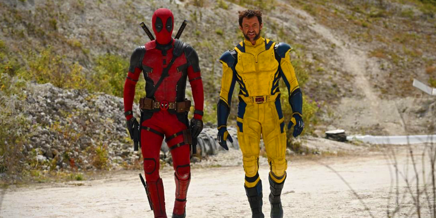 Deadpool و Wolverine في أزياء هزلية دقيقة لـ Deadpool 3