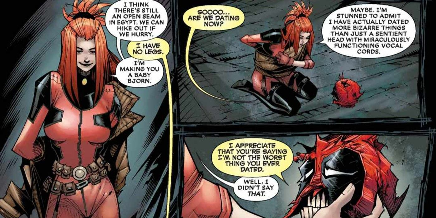 Deadpool &amp; Elsa Bloodstone in Deadpool (2019) #9