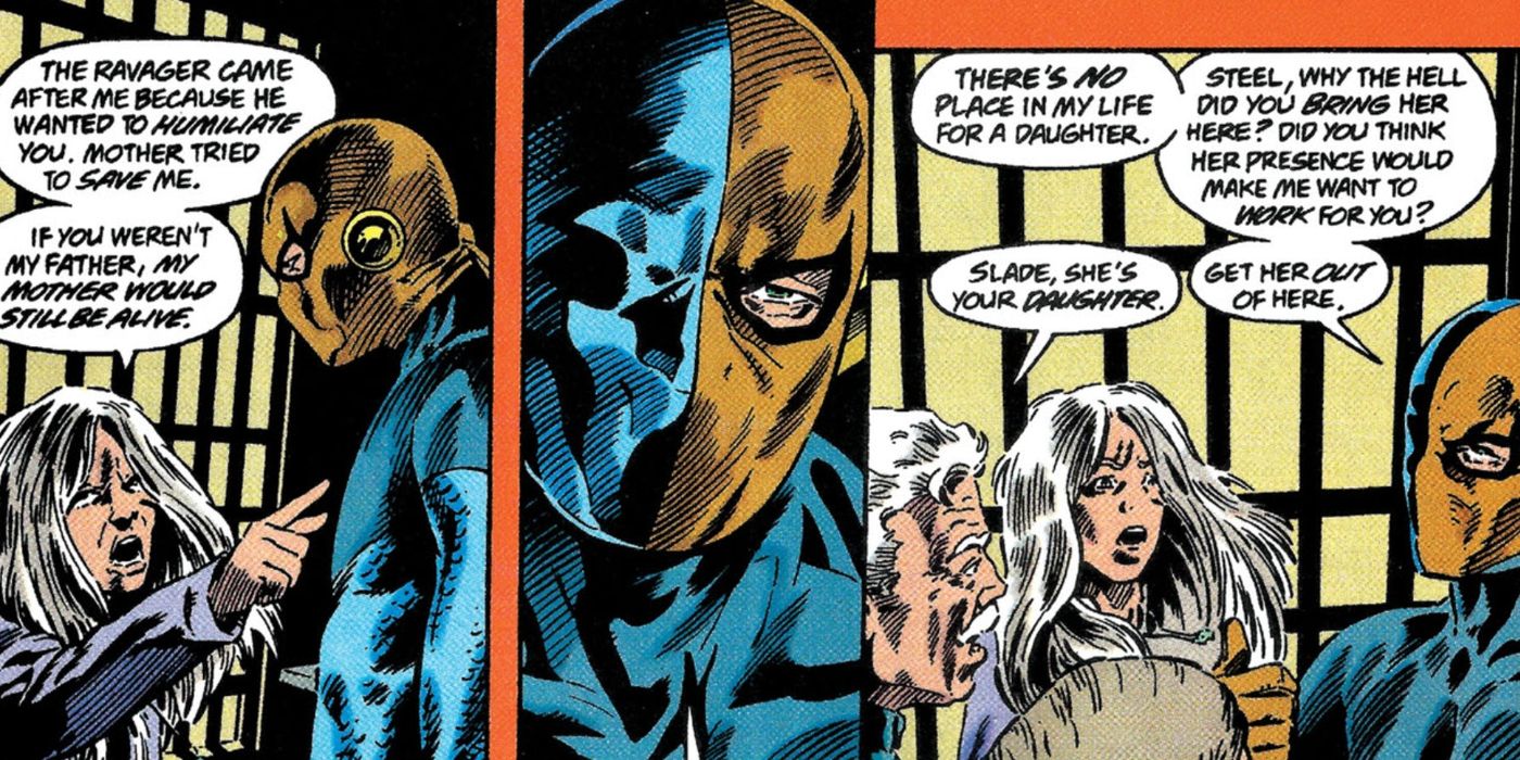 Deathstroke and Rose DC