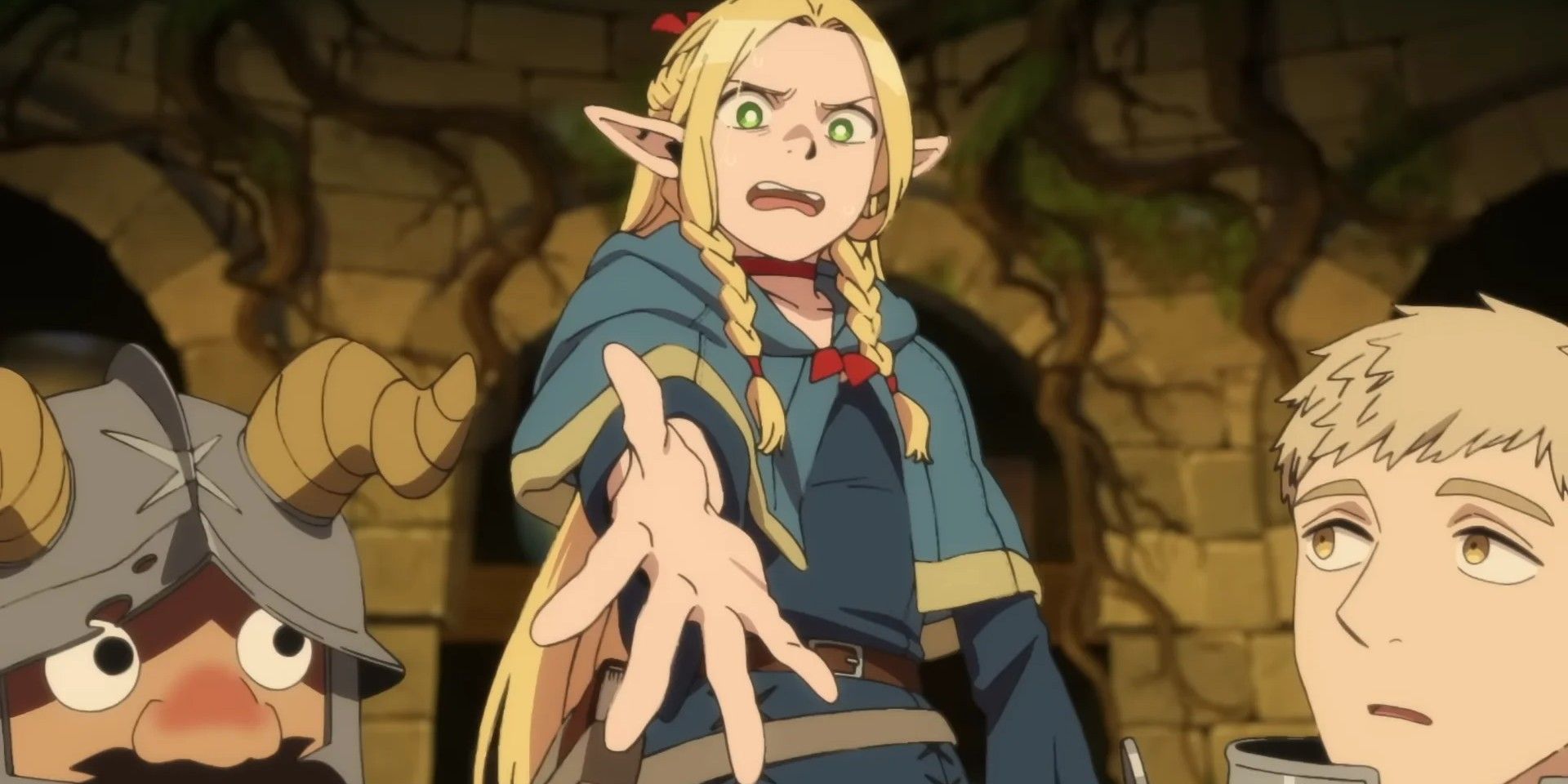 Delicious in Dungeon_Marcille cant resist anymore