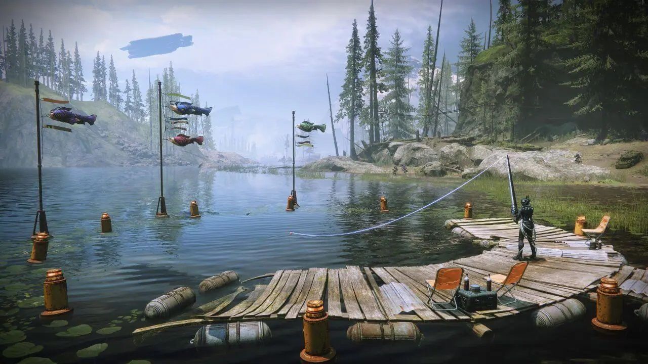 Destiny 2 Fishing Spots for Blades