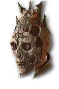 Diablo 4 Deathless Visage Necromancer Unique Helm