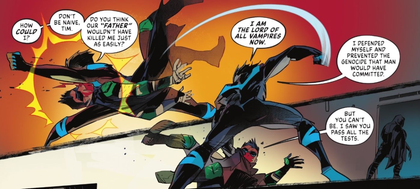 Dick Admits Batman Would Genocide Vampires