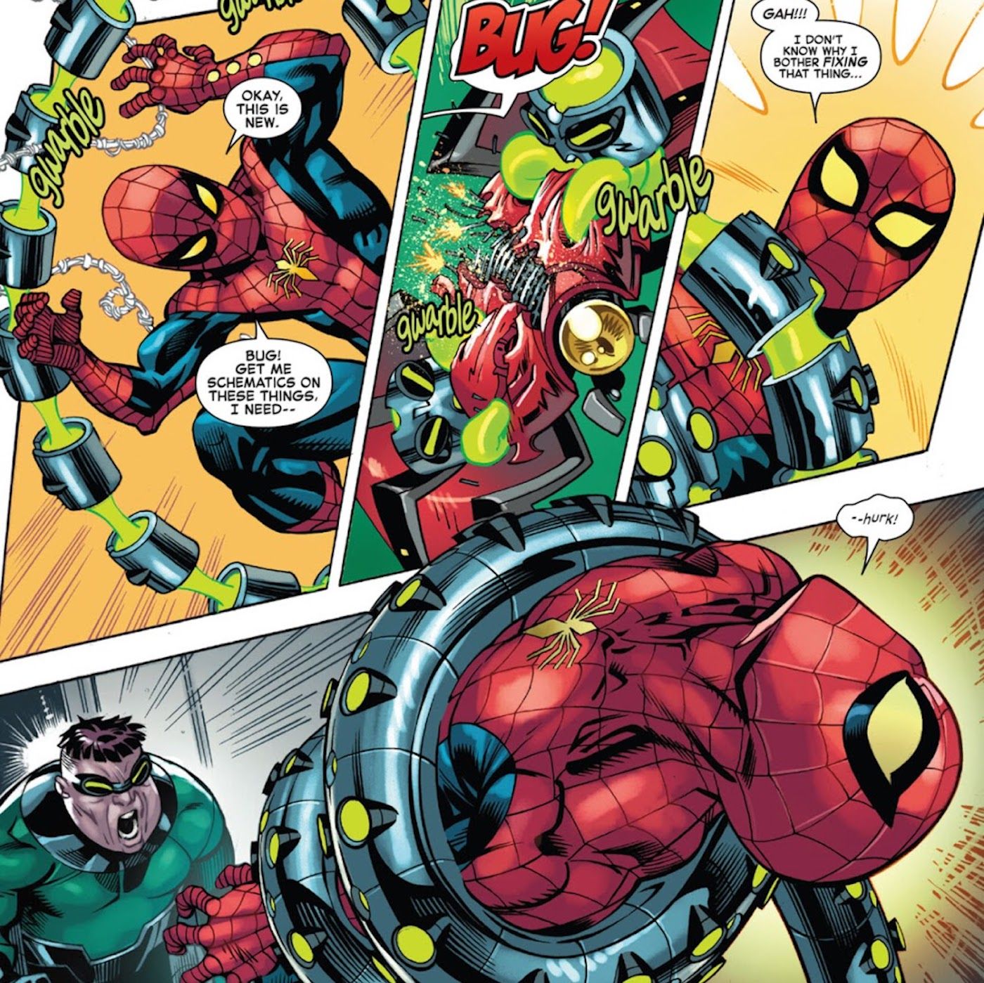 Doc Ock new tentacles