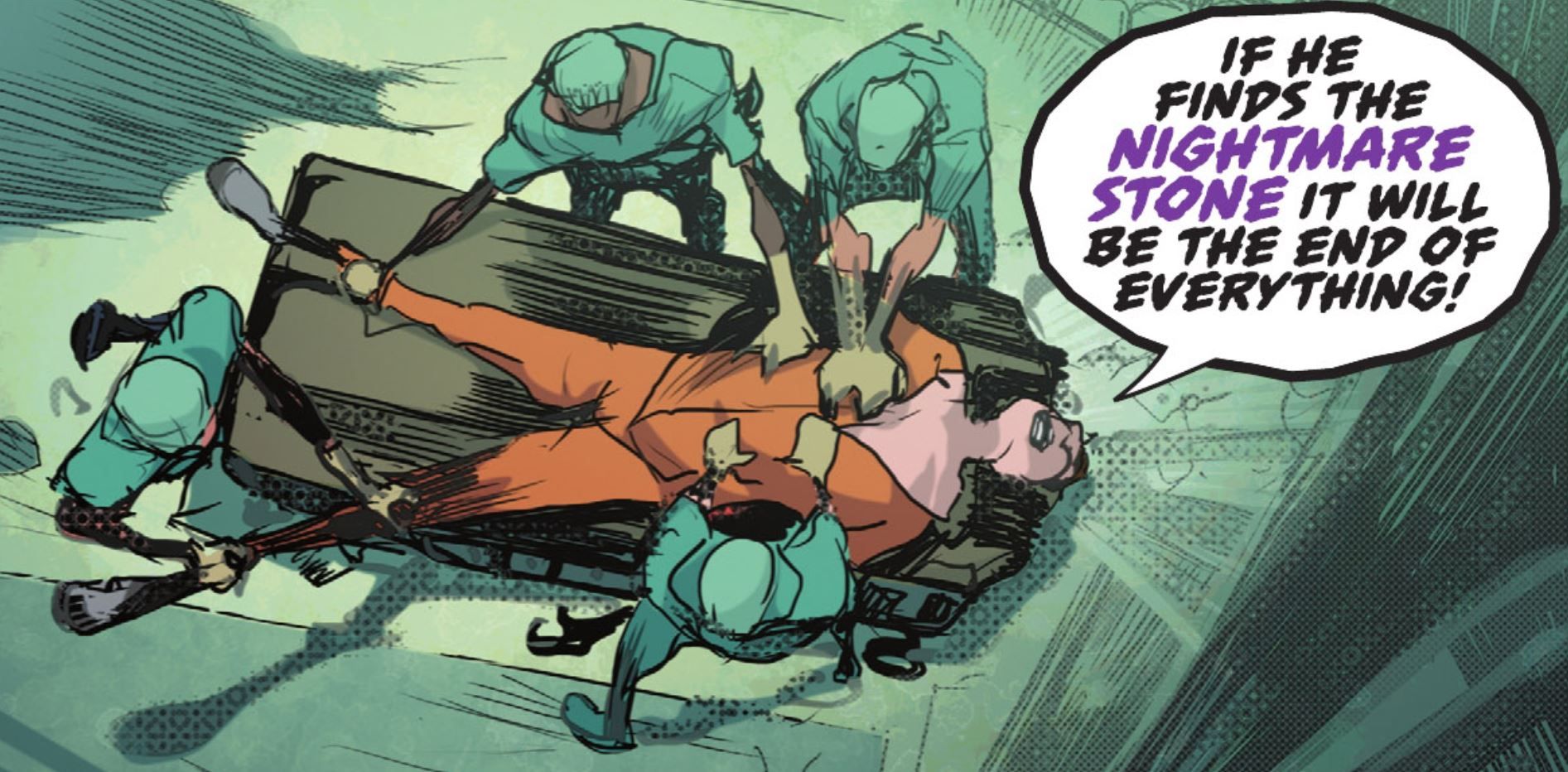 Doctor Destiny on the Nightmare Stone DC