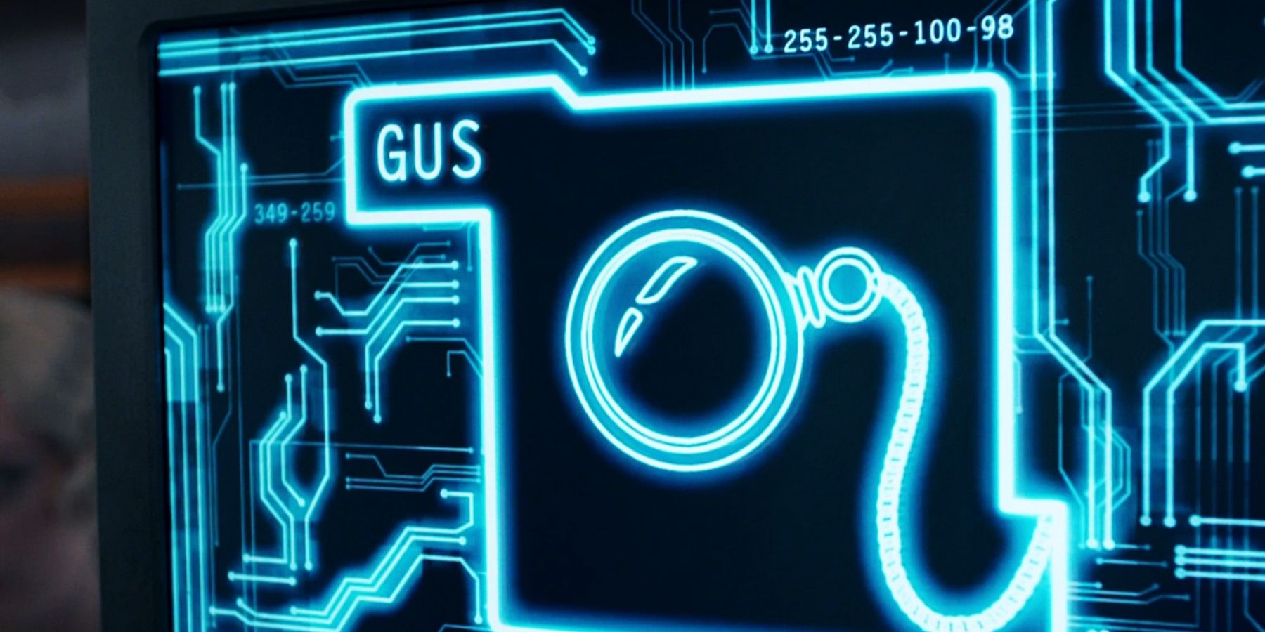 The Gus computer interface in Doctor Who