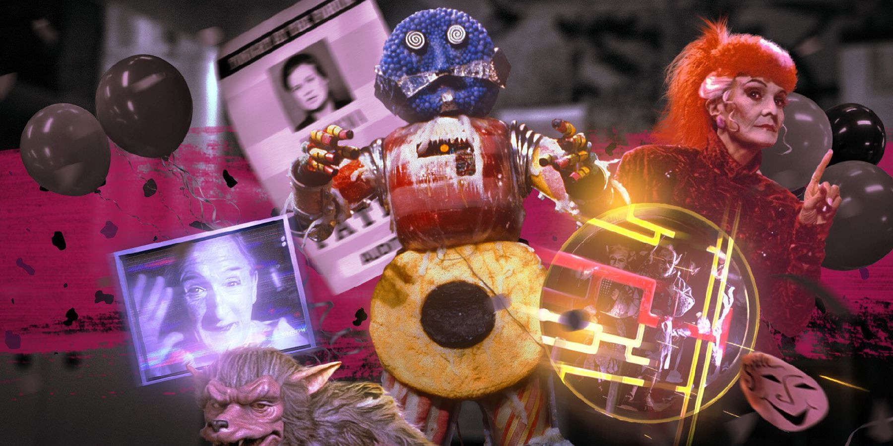 Artwork for the Doctor Who serial The Happiness Patrol