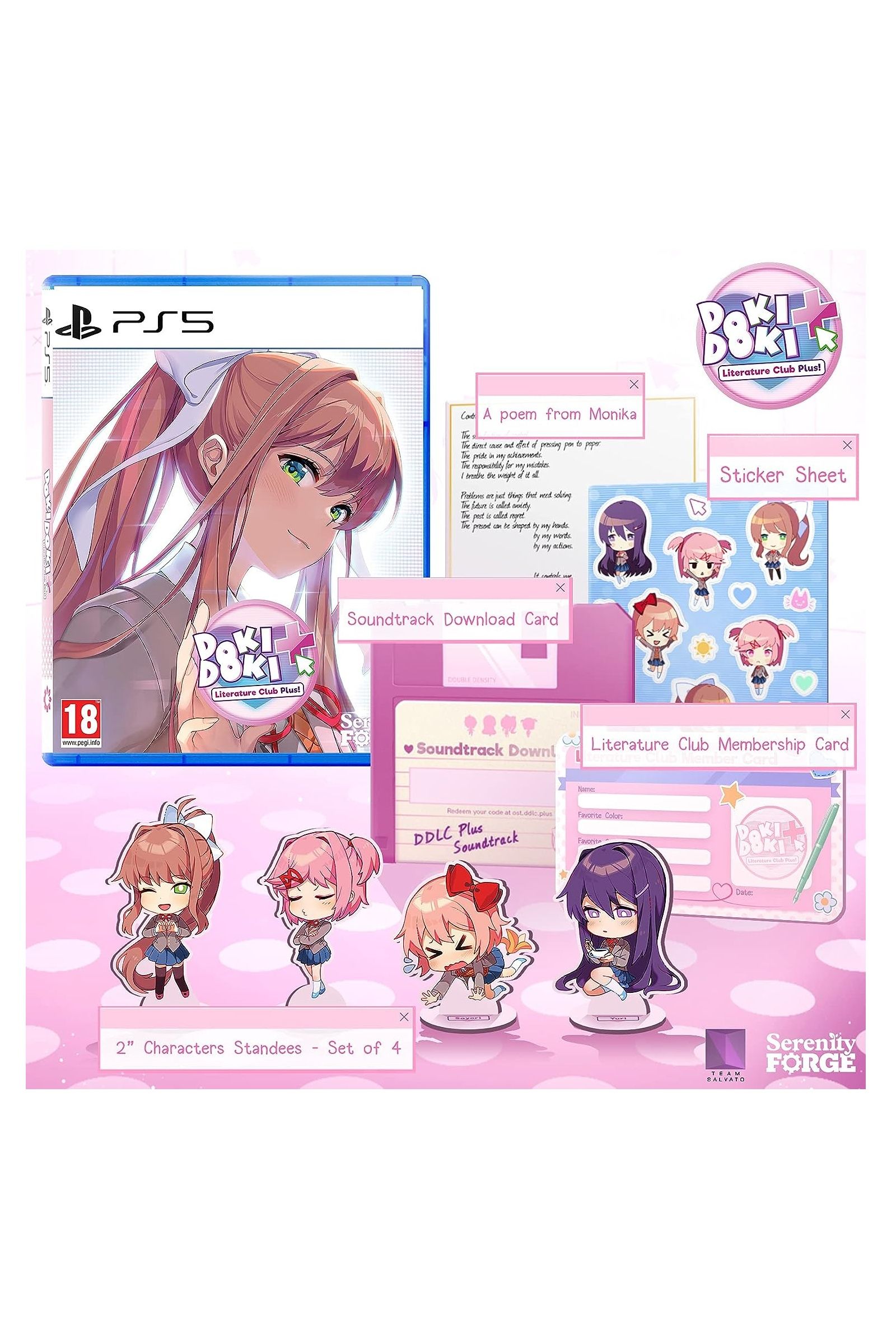 Doki Doki Literature Club Plus (PS5) 