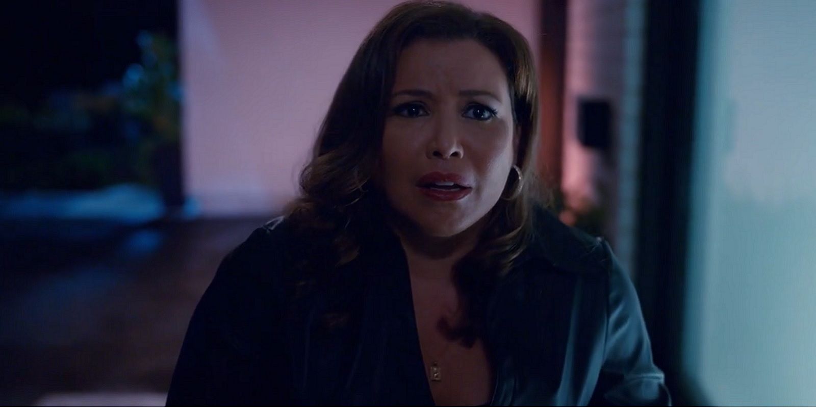 Dolores Roach looking at Dominic in The Horror of Dolores Roach&rsquo;s ending
