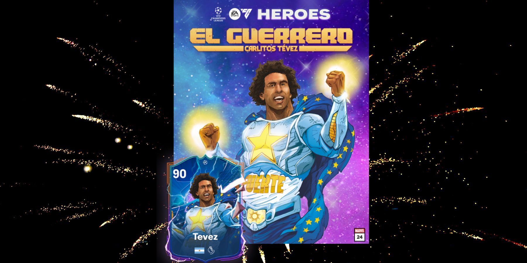 EA Sports FC 24 Heroes El Guerrero Carlitos Teves