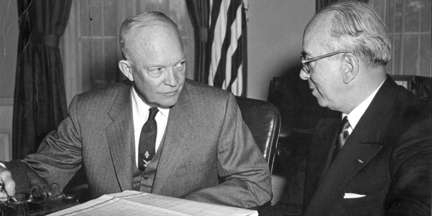 Eisenhower y Strauss