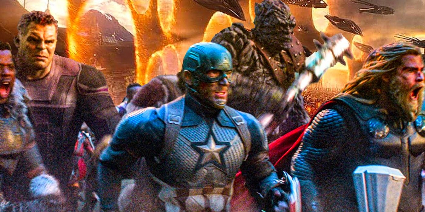 Avengers Endgame's Battle of Earth