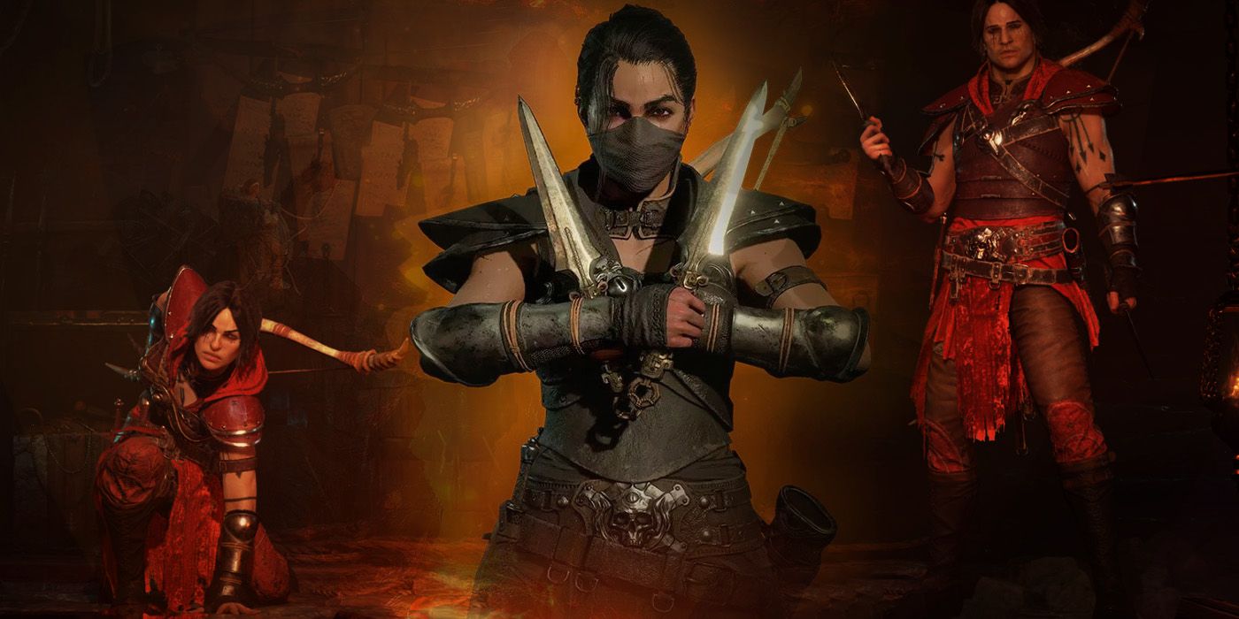 Karakter Nakal yang menggunakan item unik di Diablo 4