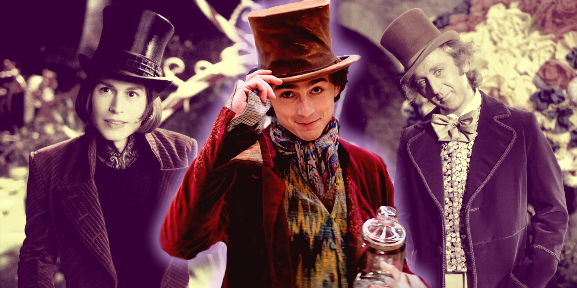 Timothée Chalamet releva a Johnny Depp como Willy Wonka