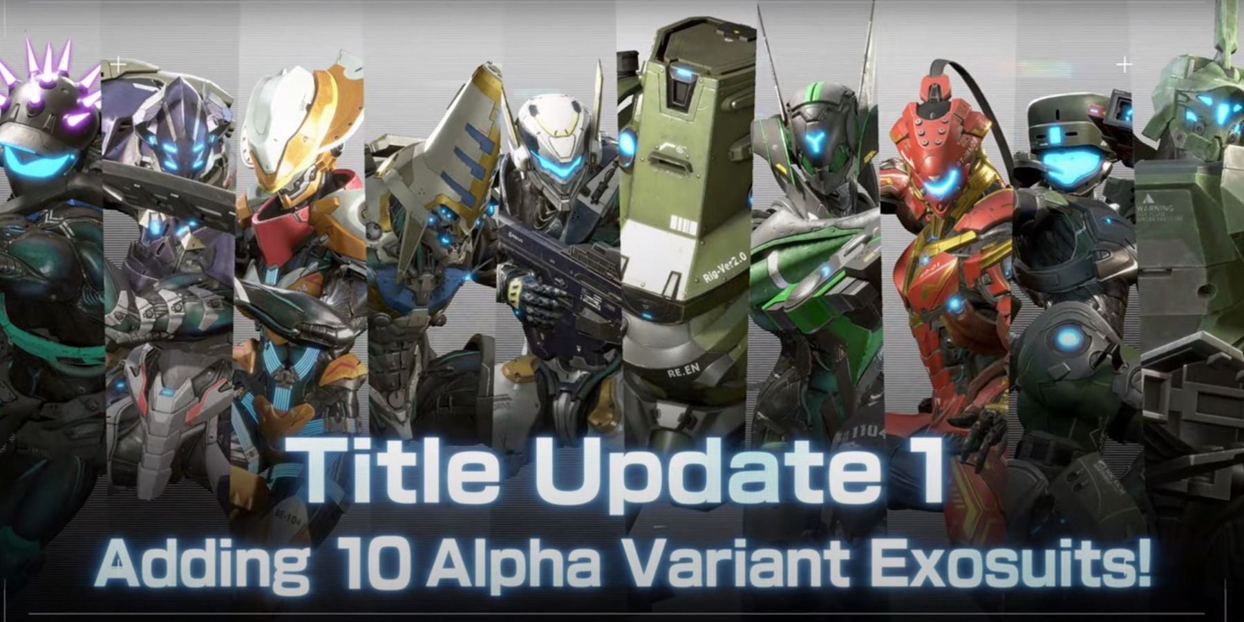 Exoprimal Season 1 Alpha Variant Exosuits
