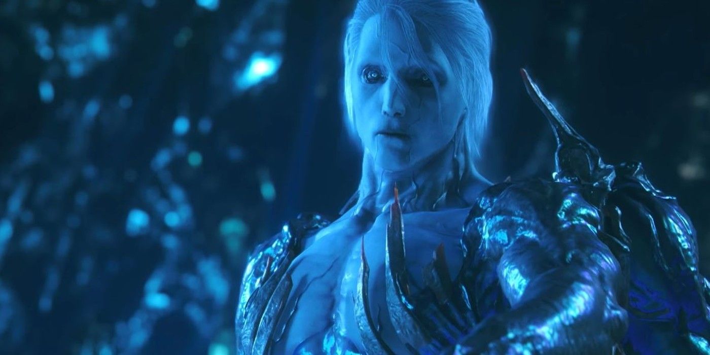 FF16&rsquo;s Olivier Twist What Really Happened With Olivier &amp; Dion - An image of Final Fantasy 16 Ultima, the threat Dion sacrifices himself to stop.