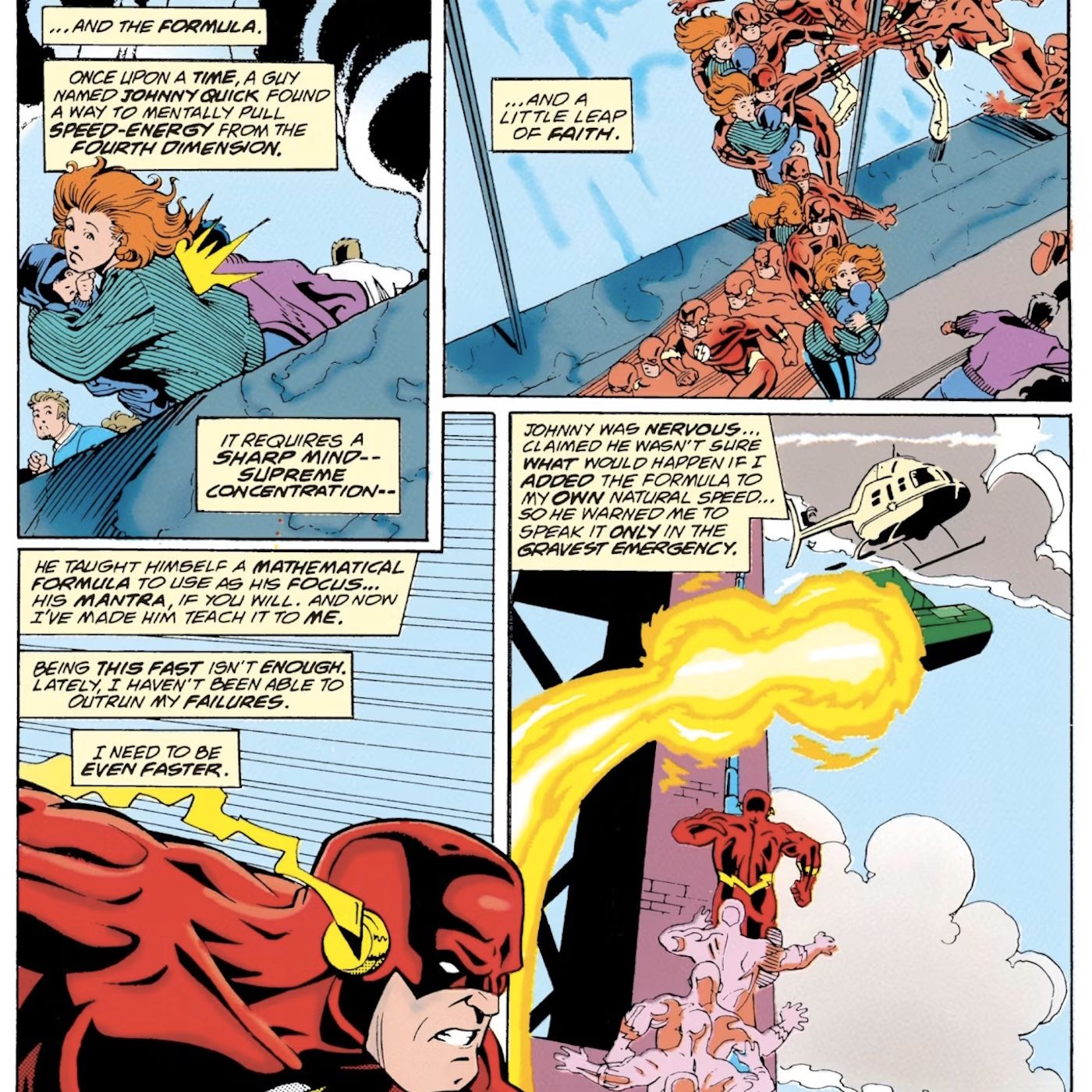 Flash uses the formula