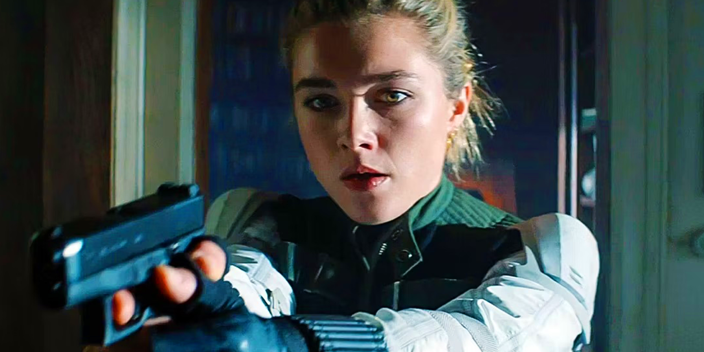 Florence Pugh as Yelena Belova in Black Widow