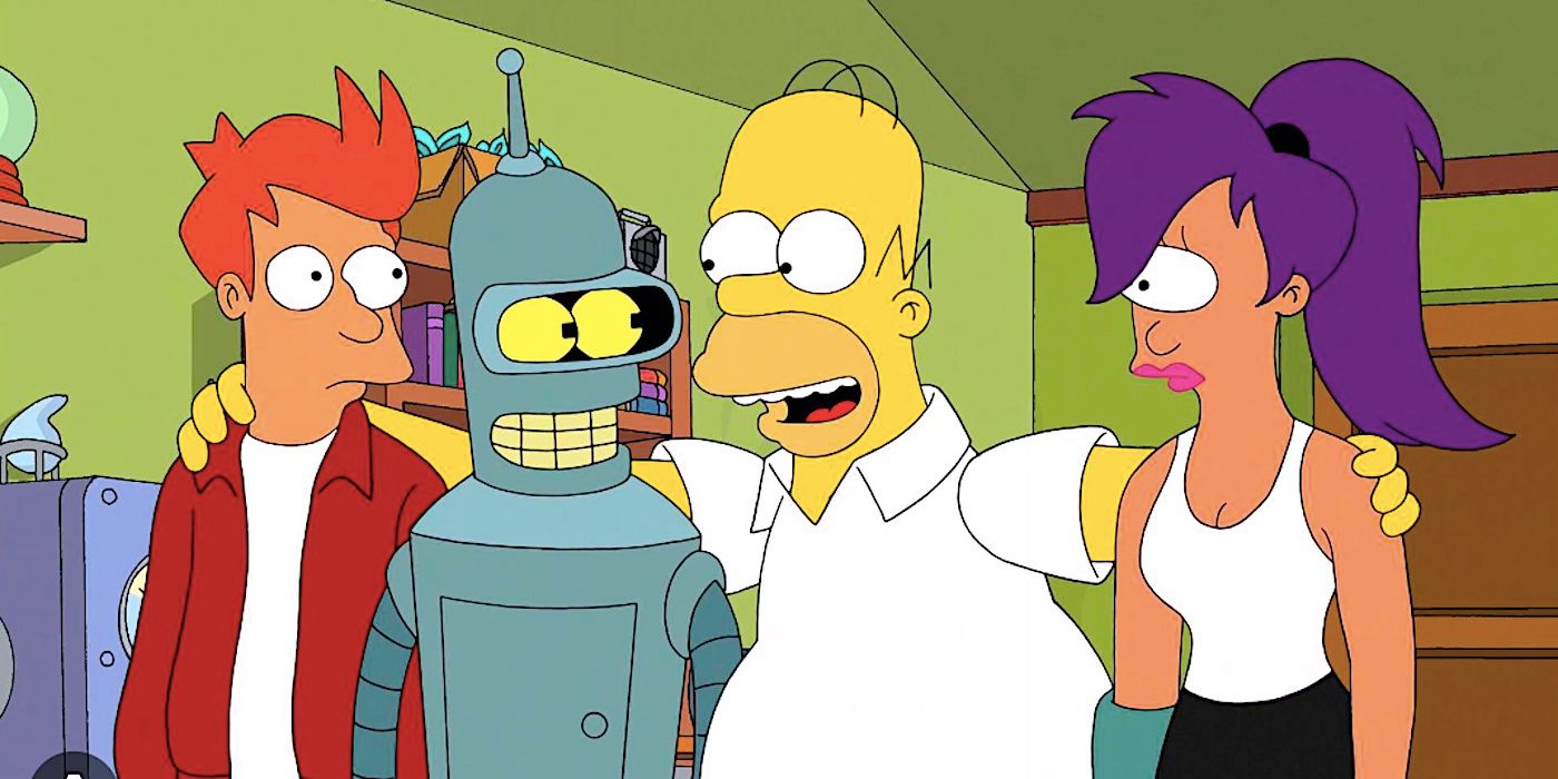 Futurama Season 11 S Simpsons Nod Creates Huge Plot Hole 9 Years After Divisive Crossover Episode