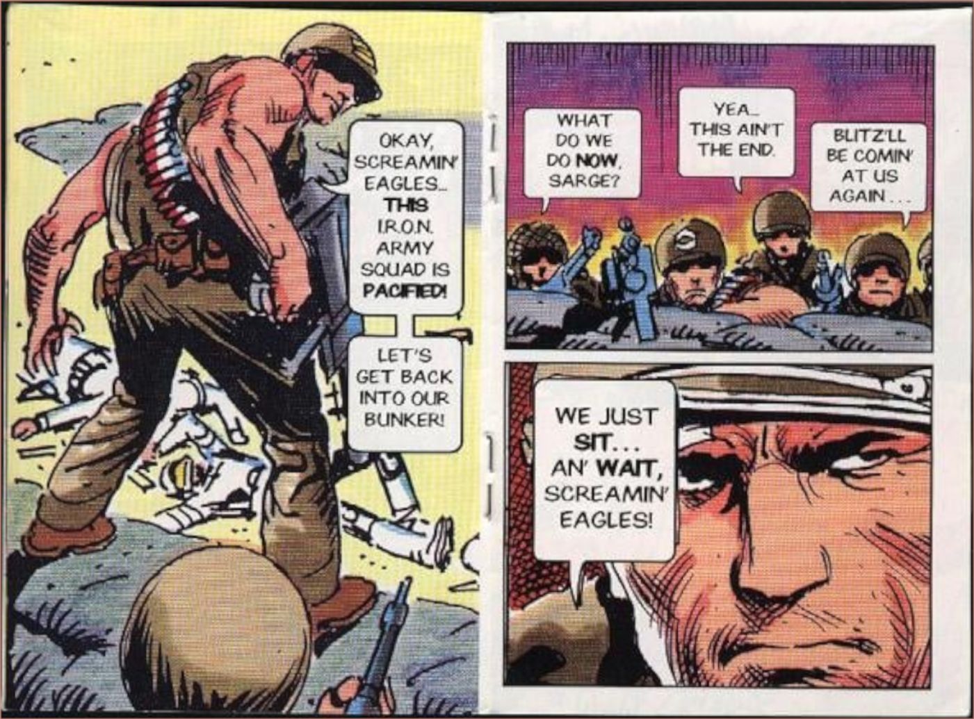 G.I Joe&rsquo;s Sgt Savage by Joe Kubert-1