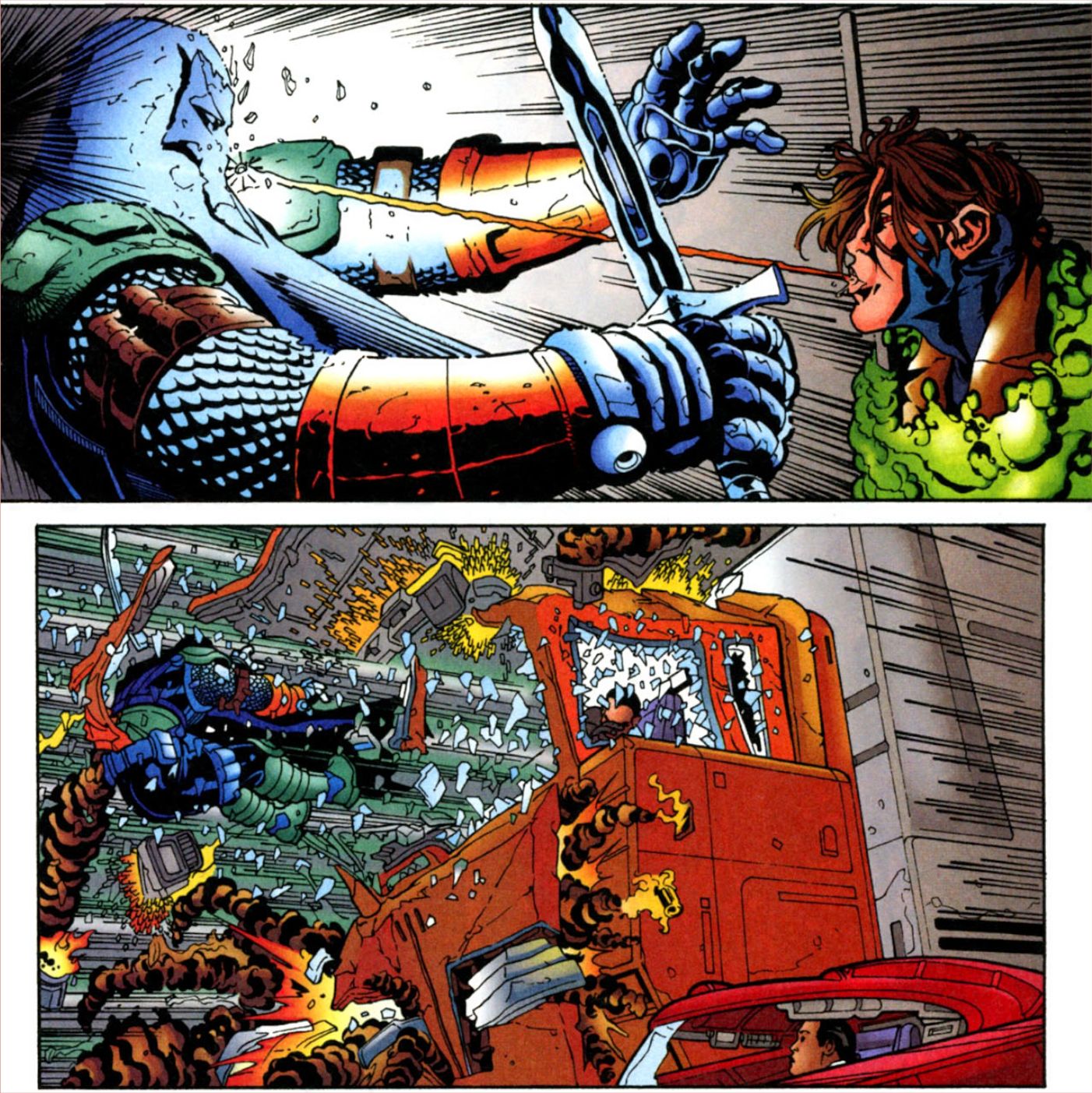 Gambit Spits His Charged Gum