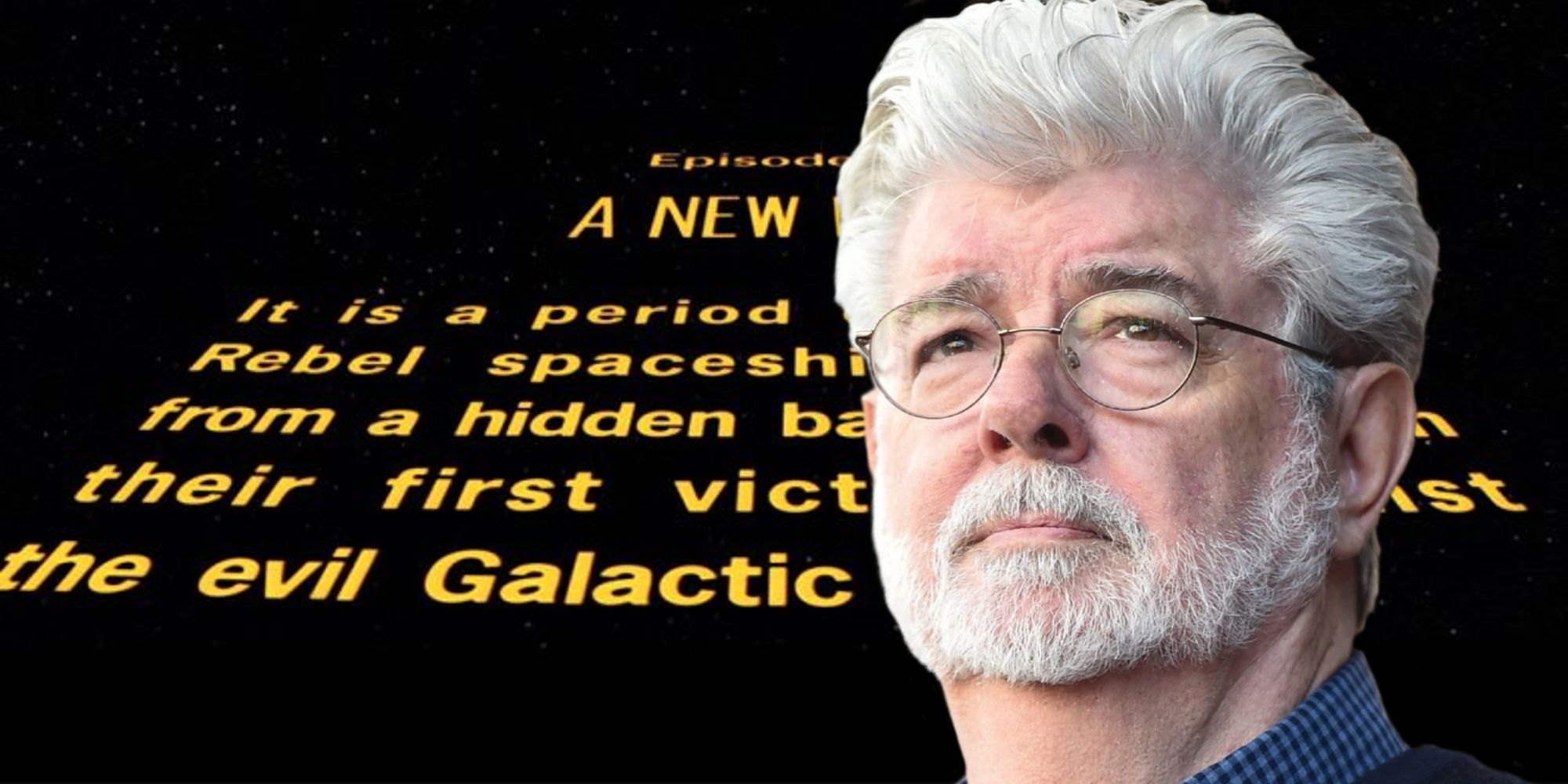 George Lucas e o rastreamento de abertura do Star Wars original, Uma Nova Esperança