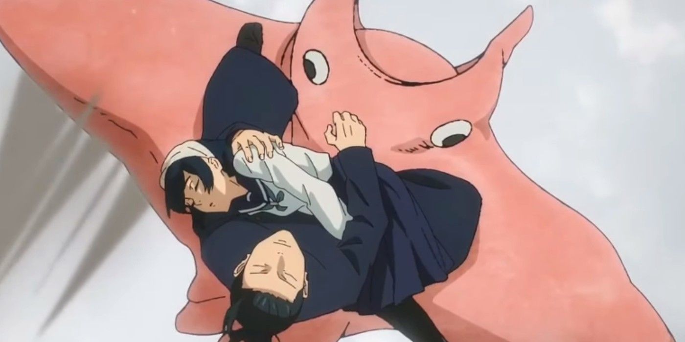 Geto saves Riko in Jujutsu Kaisen