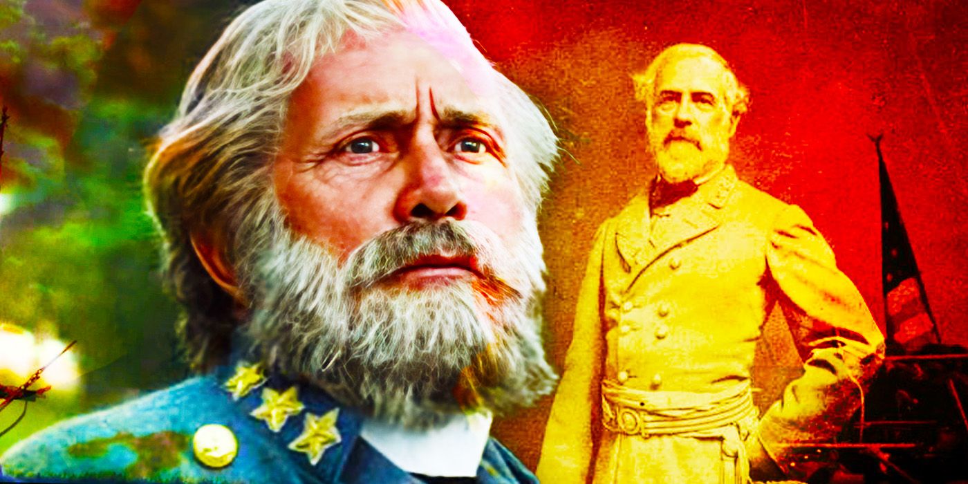 Martin Short as Robert E. Lee in Gettysburg.