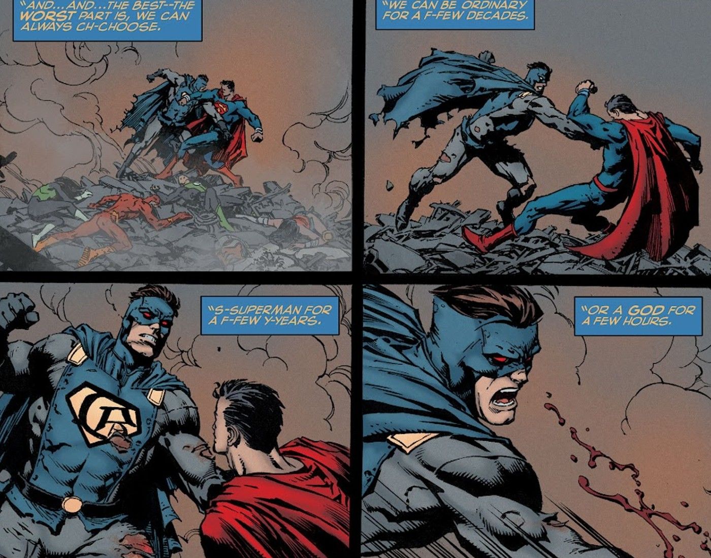 gotham vs justice league superman