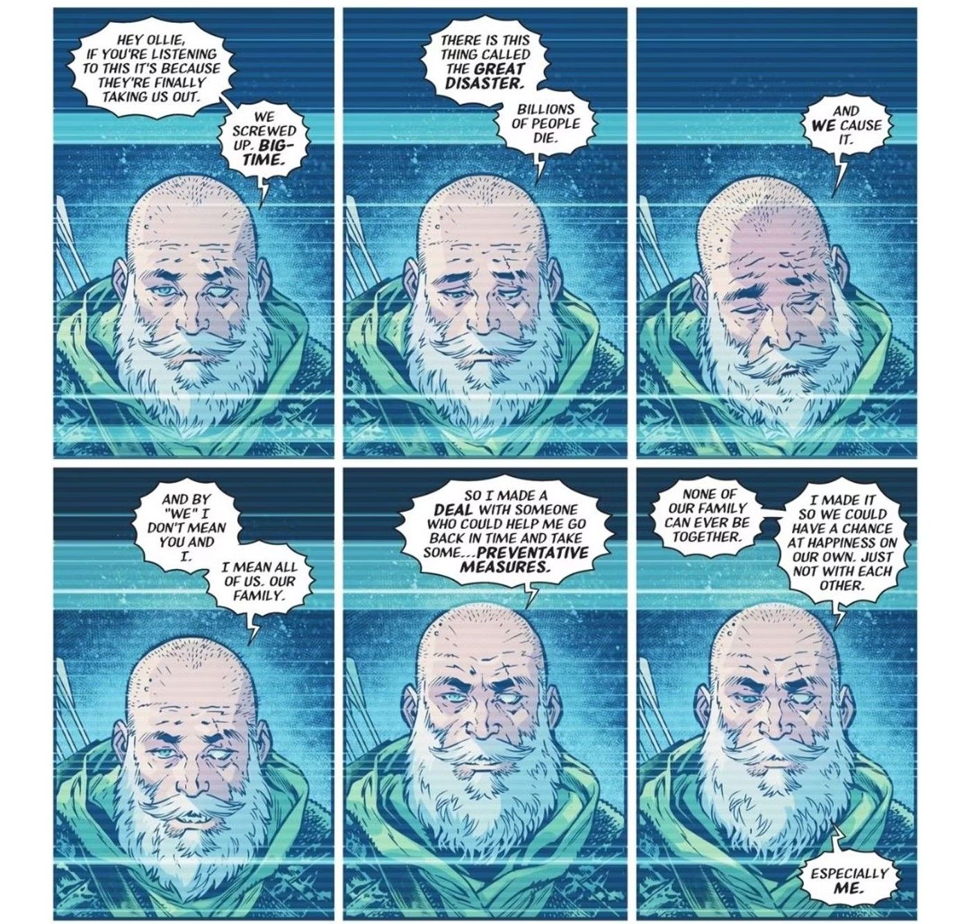 green arrow great disaster