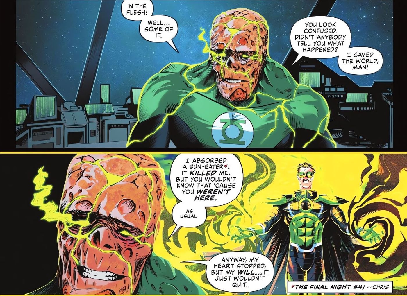 Green Lantern Zombie DC