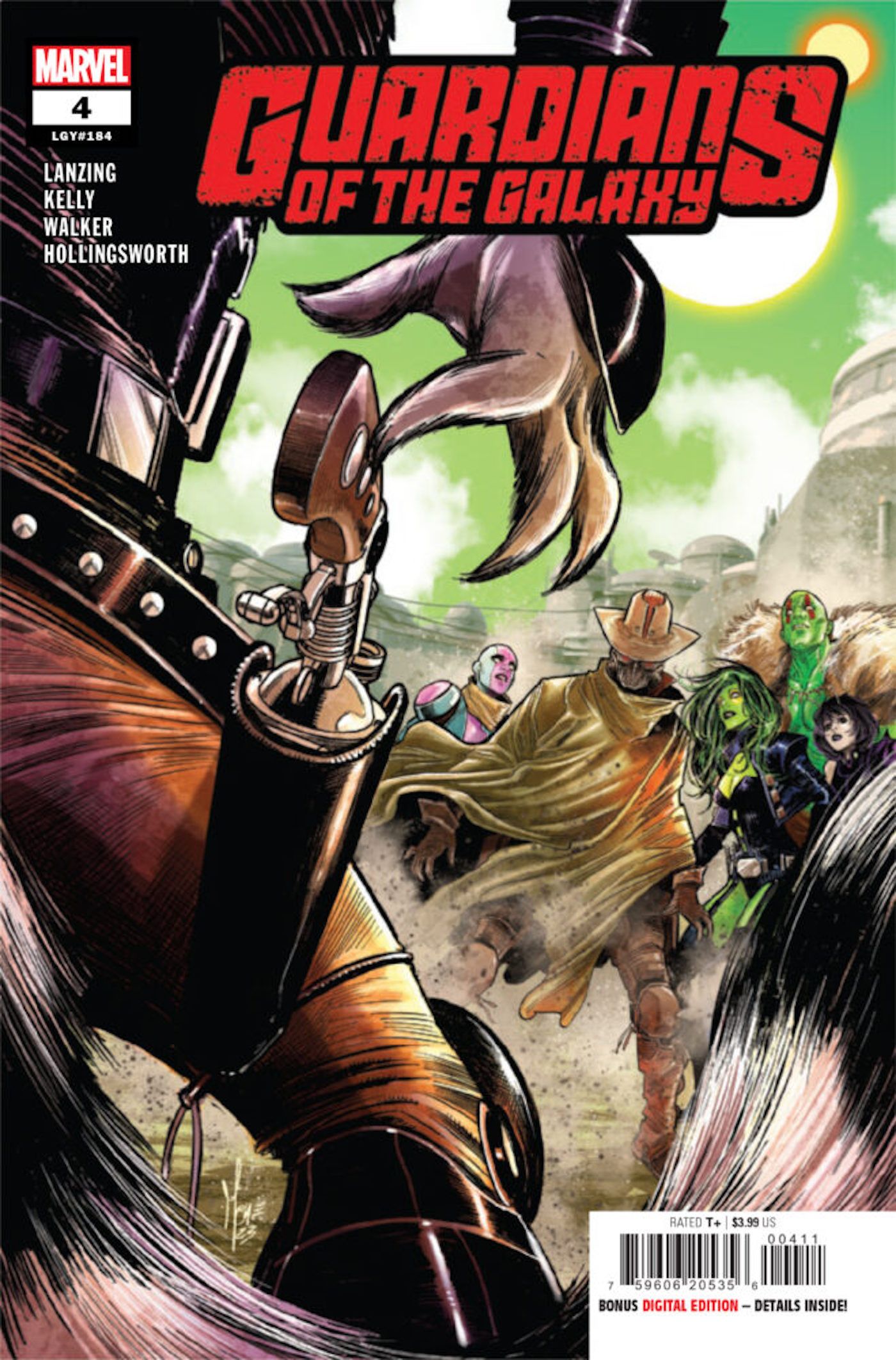 Guardians of the Galaxy 4 Preview Cover
