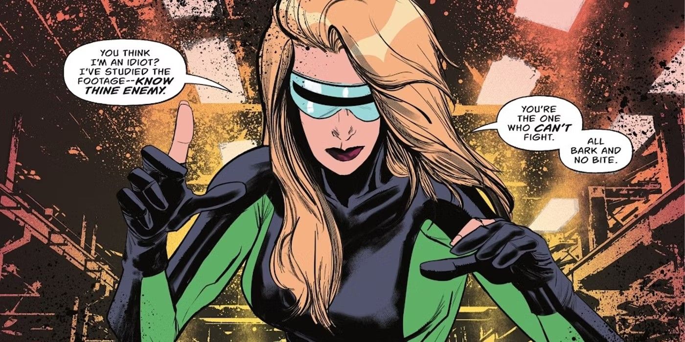 Gunbunny Tells Batgirl Stephanie Brown She Can&rsquo;t Fight