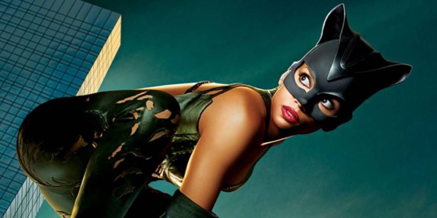 Halle Berry's Patience Phillips on the poster for Catwoman