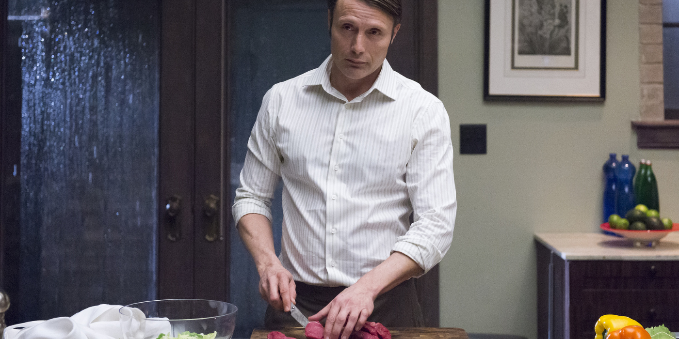 Hannibal em sua cozinha